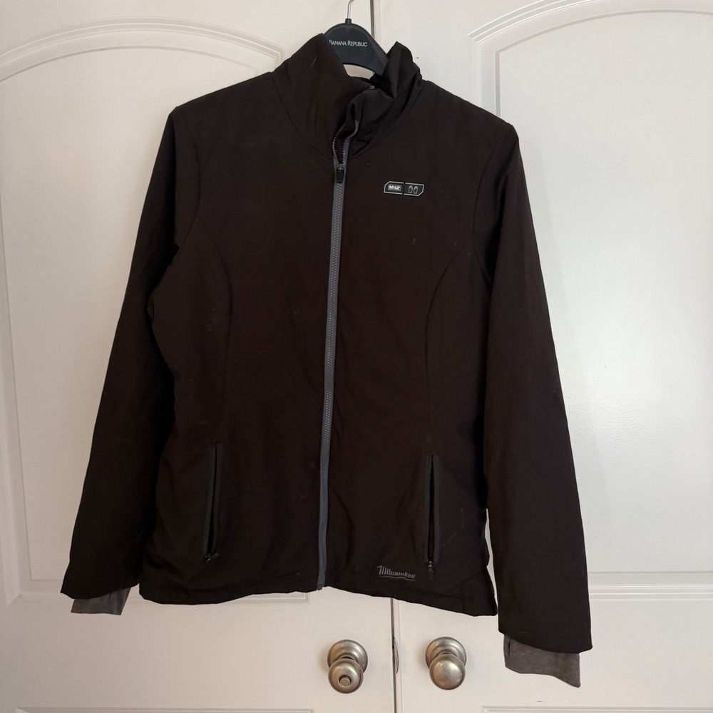 Milwaukee M12 Heated Gear Black Softshell Jacket Womens XL Full Zip Workwear